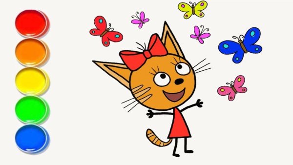 Карамелька из мультика три кота