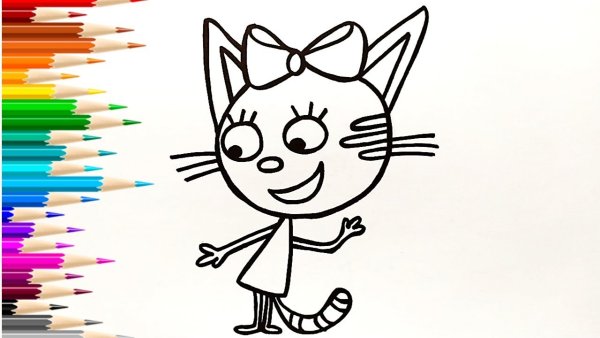 Карамелька раскраска