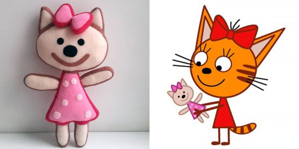 Карамелька из мультика три кота