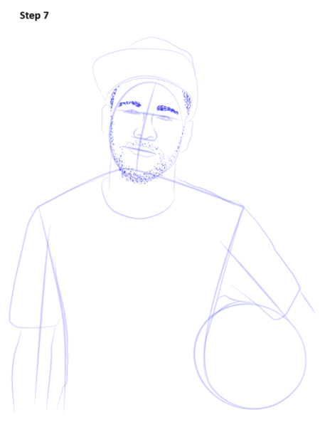 Неймар рисунок поэтапно