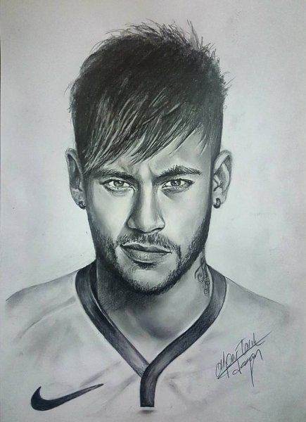 Risunok Neymar