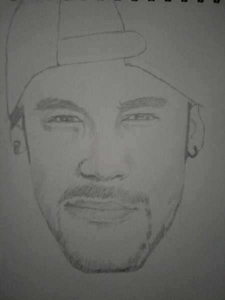 How to draw Neymar