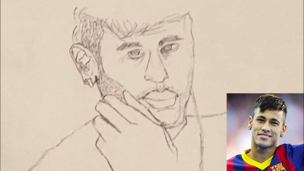 Неймар 2021 рисунок