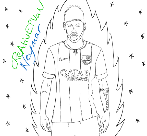 Неймар разрисовки