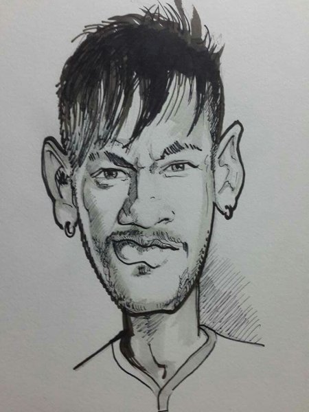 Neymar портрет