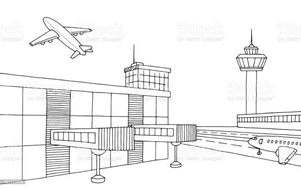 Нарисовать аэропорт