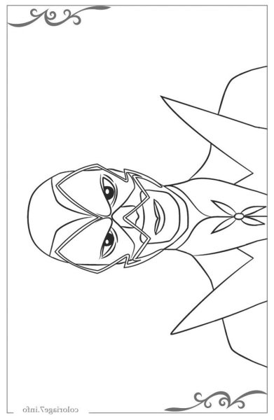 Раскраска БРАЖНИКА из леди баг