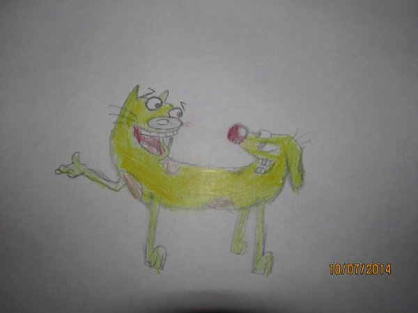 Поэтапное рисование котопса