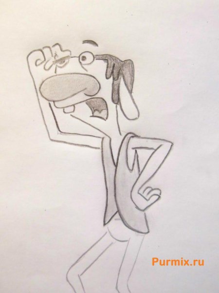 Котопес карандашом