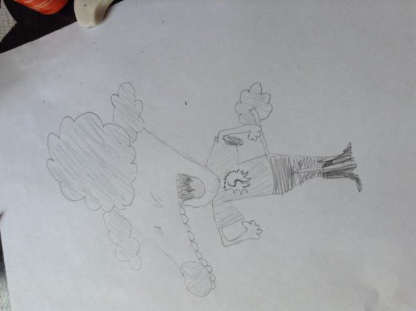 Как нарисовать писклю