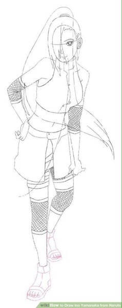 Ино Яманака раскраска