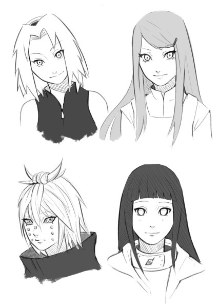 Ино из Боруто рисовать