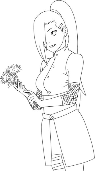 Ино Яманака для срисовки