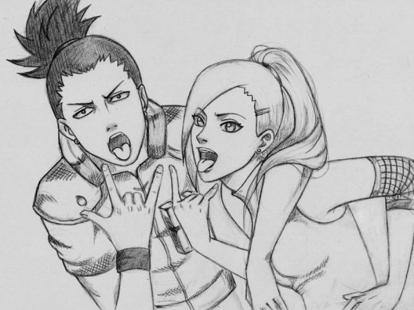 Ино Яманака для срисовки