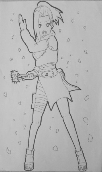 Ино Яманака скетч