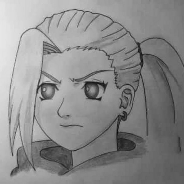 Ино из Наруто для срисовки