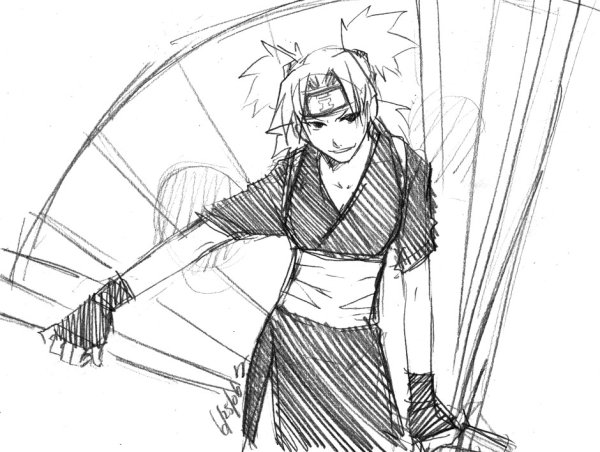 Темари чб Наруто