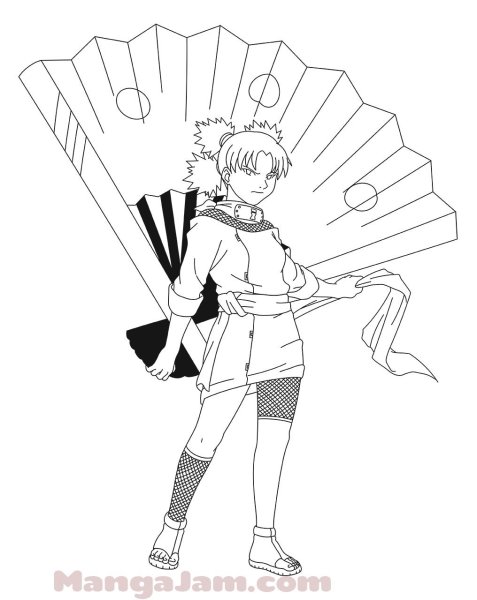 Темари чб Наруто