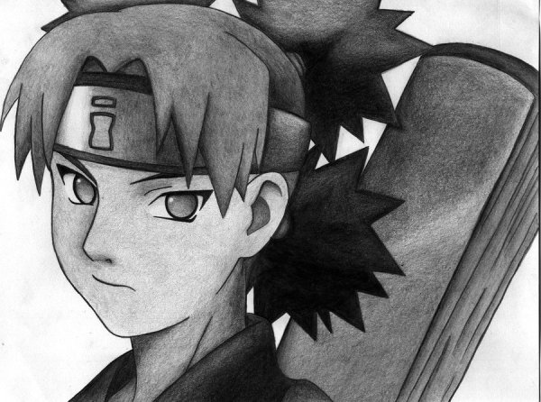 Темари Наруто рисунок