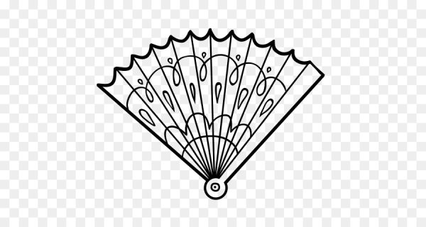 Раскрасить веер