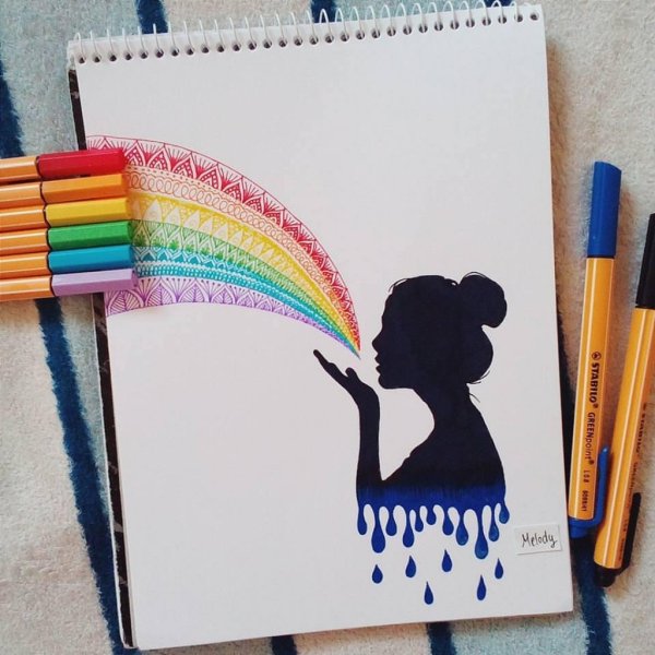 Идеи для рисования несложные