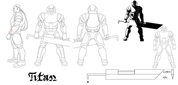 Раскраска Шедоу файт 2 Титан