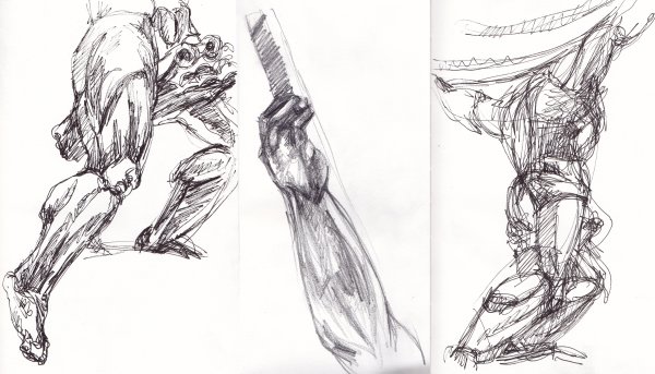 Атлант эскиз