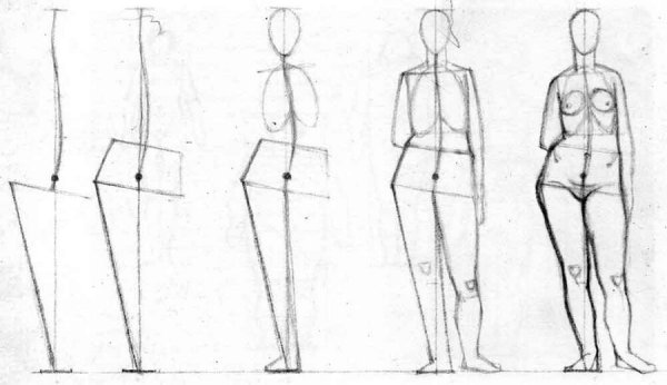 Изображение фигуры человека