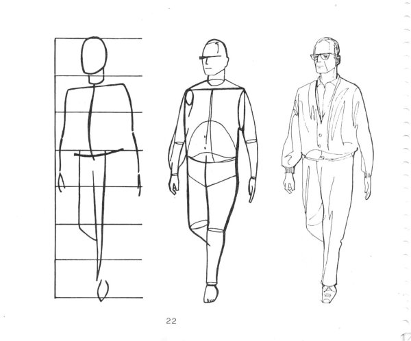 Схема рисования человека для детей