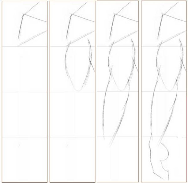 Позы для рисования бюст