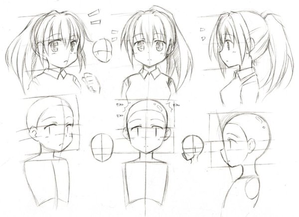 Уроки по рисованию аниме