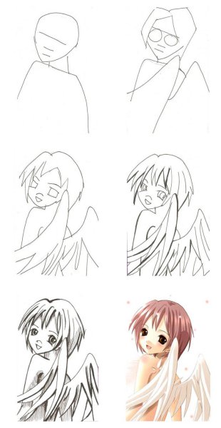 Аниме для срисовки