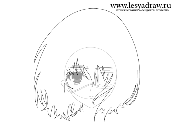 Нарисовать Мисаки Мэй