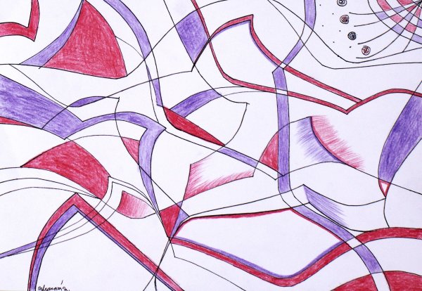 Абстракция рисунки