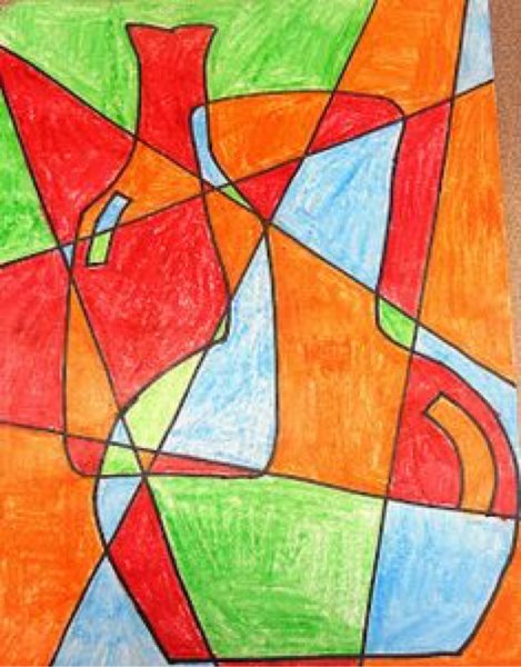 Пикассо геометрические фигуры
