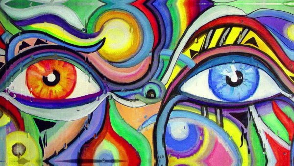 Абстракционизм глаза