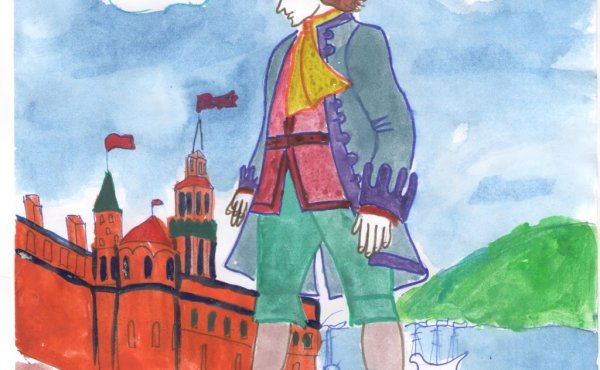 Иллюстрация к произведению путешествие Гулливера