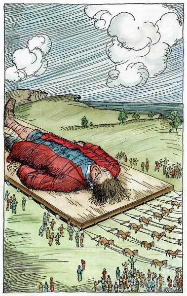 Путешествие Гулливера в Лилипутию