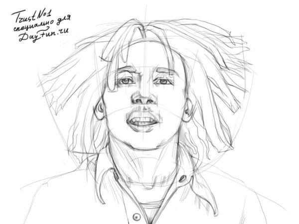 Гулливер рисунок поэтапно