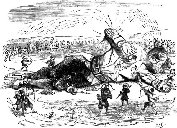 Гулливер иллюстрации