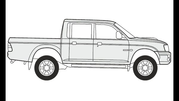 Митсубиси л200 раскраска
