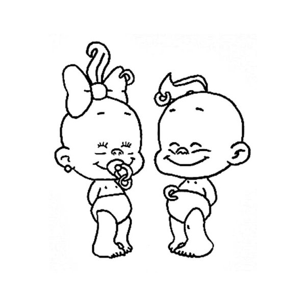 Карапуз раскраска для детей