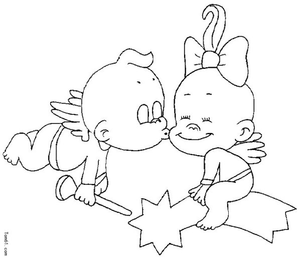 Пупс карандашом