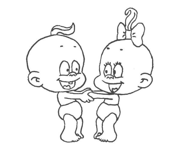 Пупсы черно белые