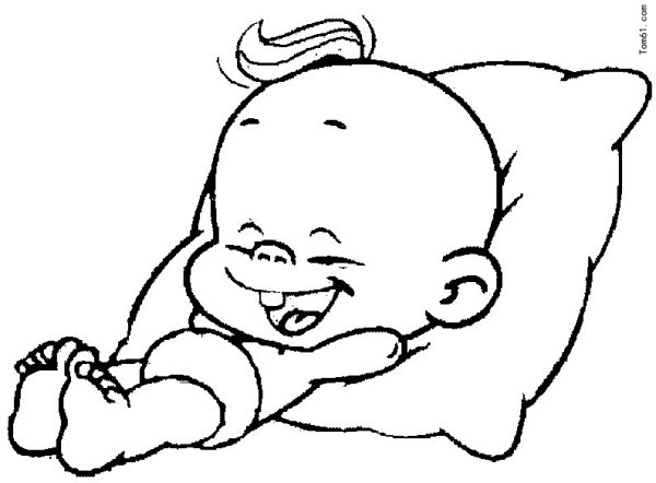 Раскраска Карапуз