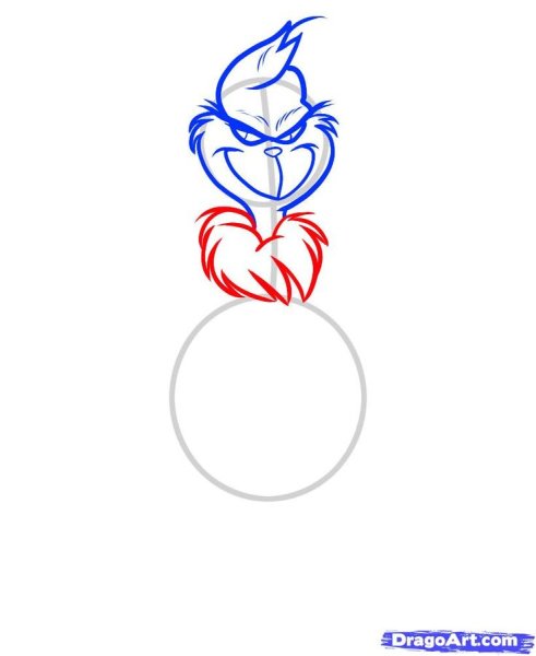 Рисовать Гринча