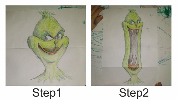 Гора Гринча нарисовать