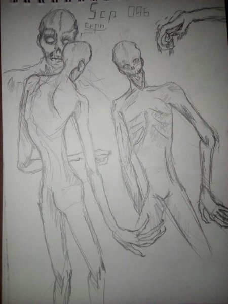 SCP 096 маска одержимости