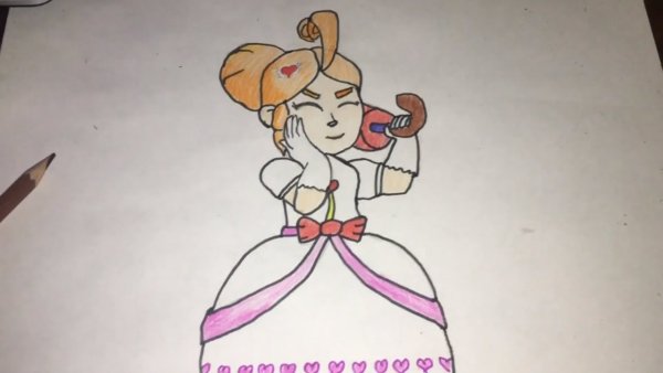 Пайпер Браво старс карандашом