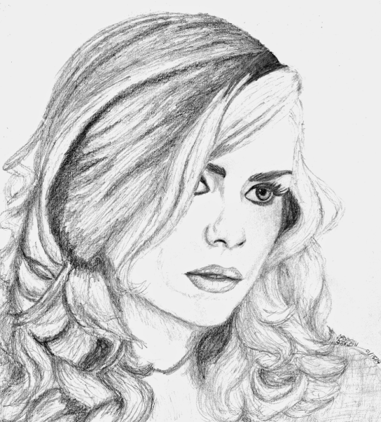 Пайпер рисунок карандашом